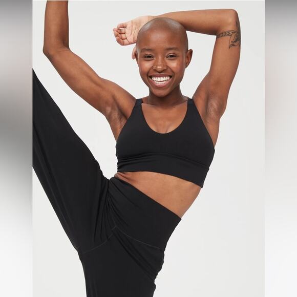 OFFLINE By Aerie Real Me Ballet Back Sports Bra - Picture 1 of 11